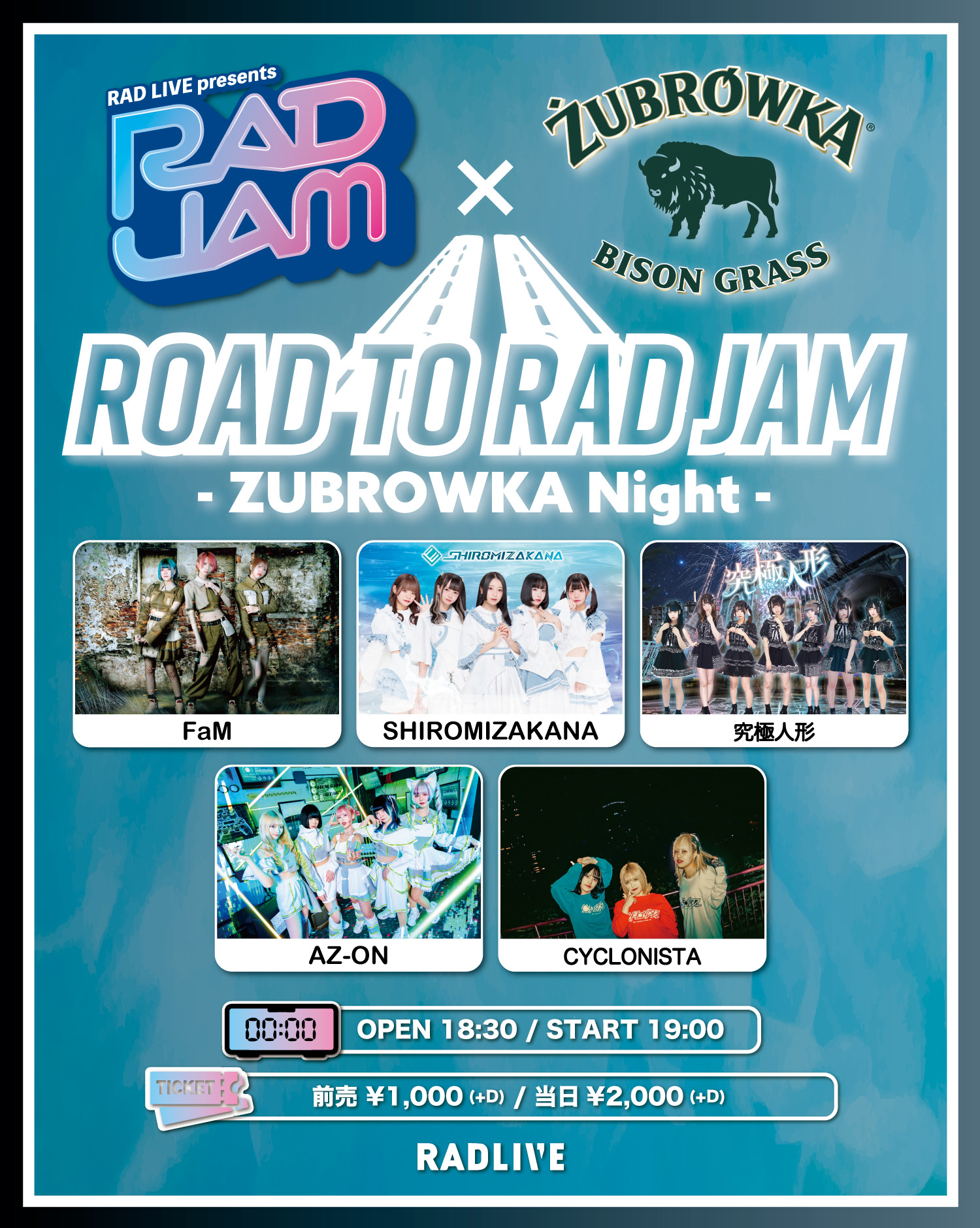 ROAD TO RAD JAM -ZUBROWKA Night-