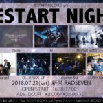 【RESTART RECORDS pre. RESTART NIGHT】