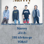 Navvvy 2nd Single "2023/KuRT!" Release TOUR