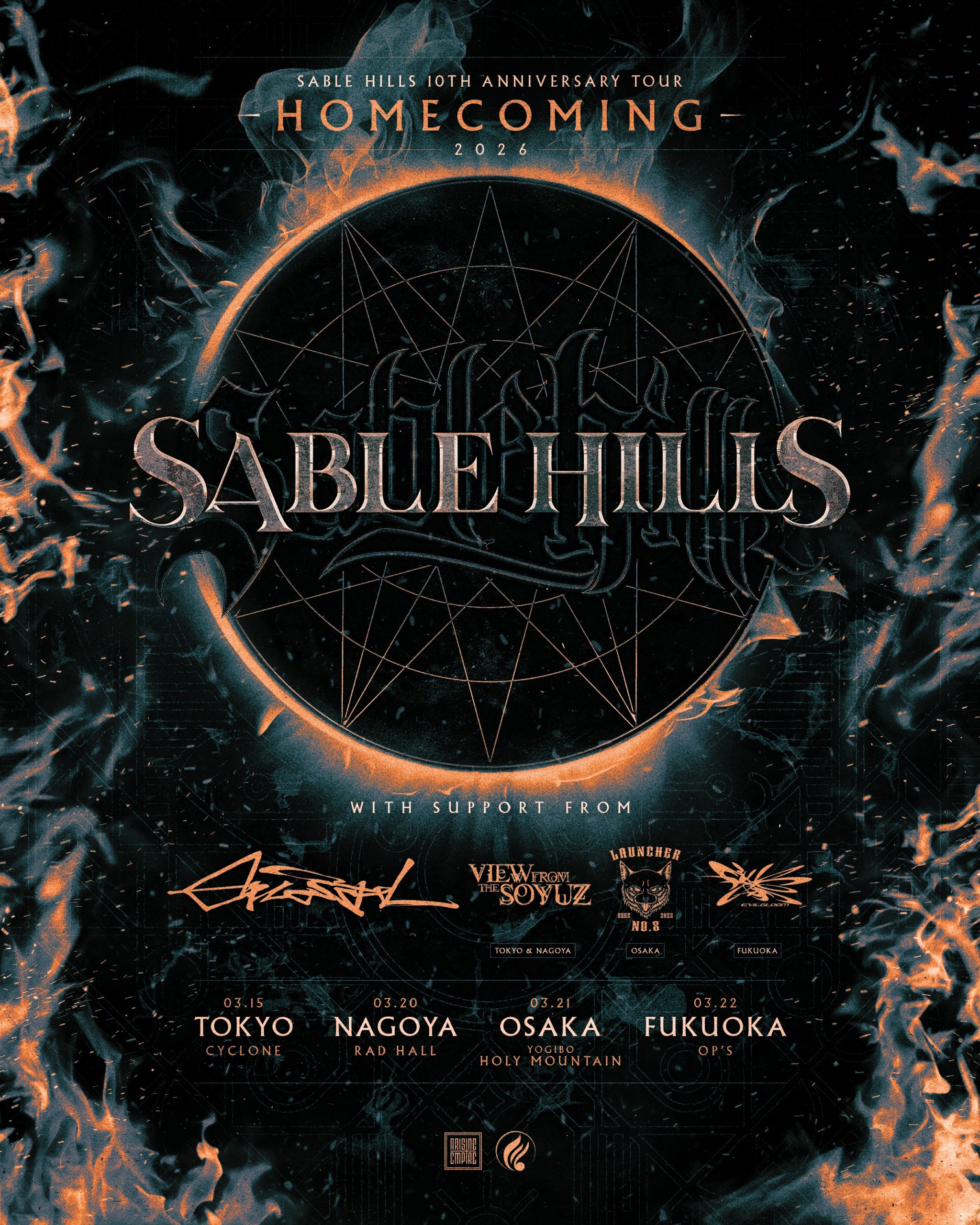 Sable Hills 10th Anniversary Tour -Homecoming-
