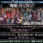 ミソラドエジソン×MAD MEDiCiNE 2MAN TOUR 「魔魅Ⅱ-MAMI2-」