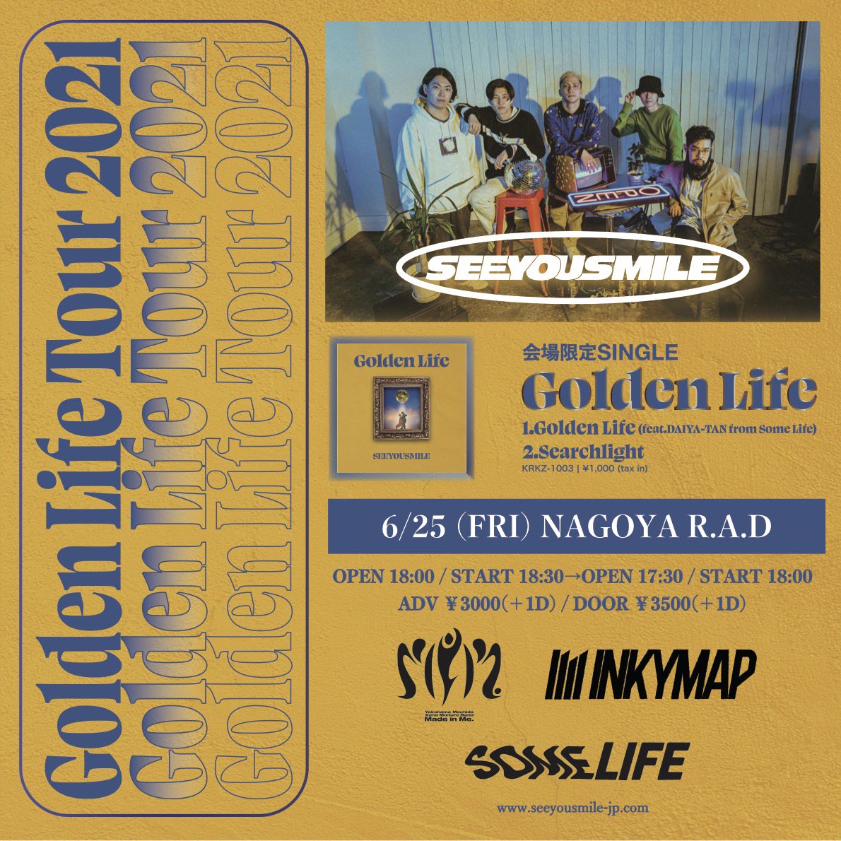 SeeYouSmile "Golden Life Tour 2021"